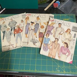 McCalls sewing patterns bundle #1